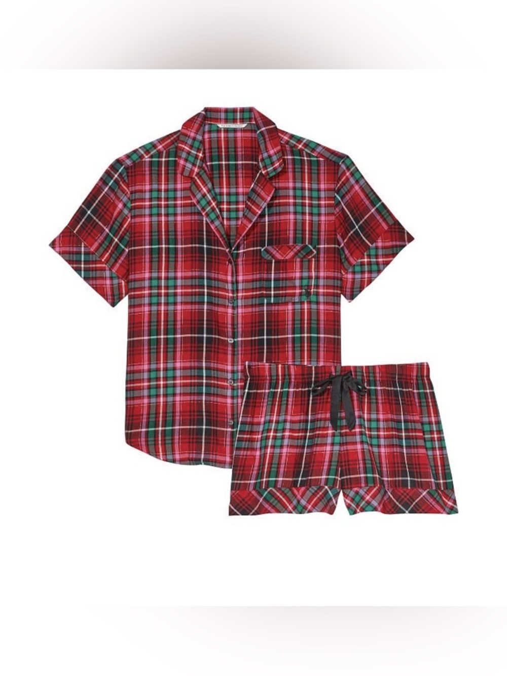 Victoria’s Secret Short Flannel PJ Set Size S